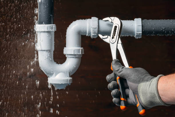Professional Drain Cleaning technician working in Andrews, TX